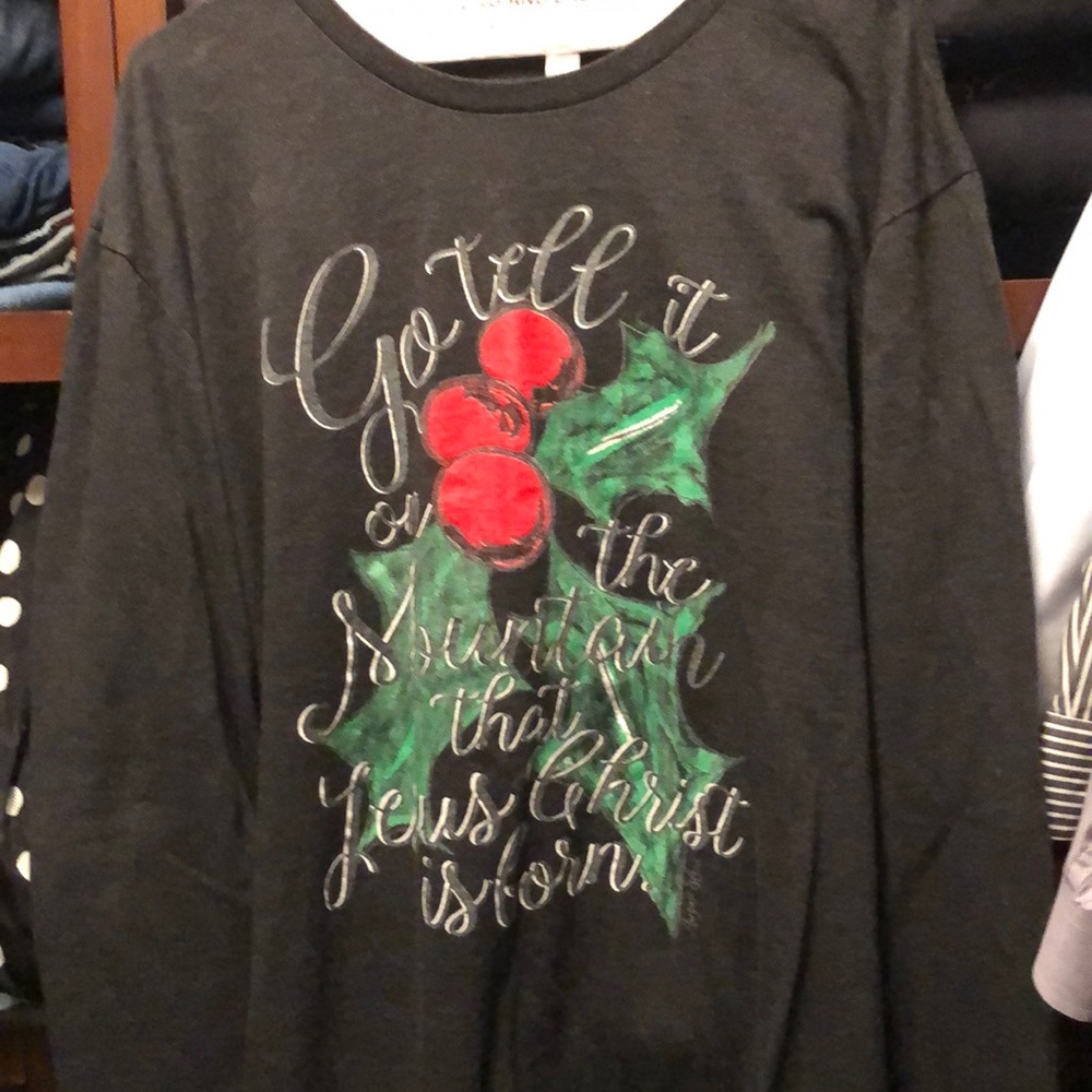 Christmas long sleeve T-shirt